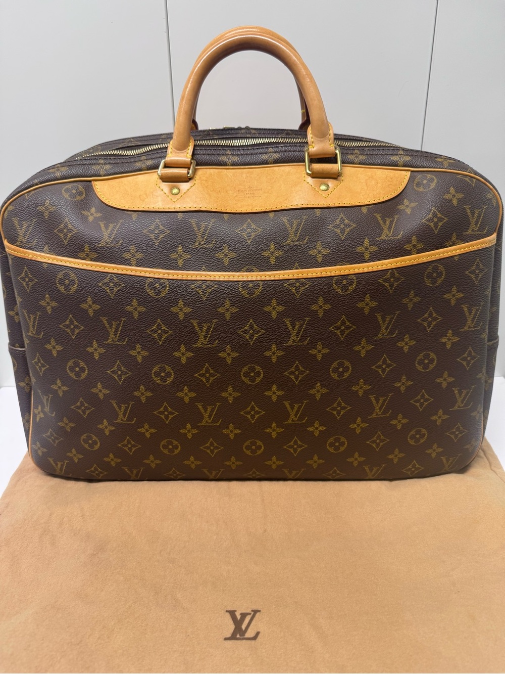 🔥EXCELLENT LOUIS VUITTON MONOGRAM TRAVEL BAG UNISEX